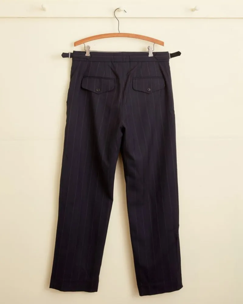 Trousers & Pants<BODE Admiral Stripe Trousers - 32 Midnight