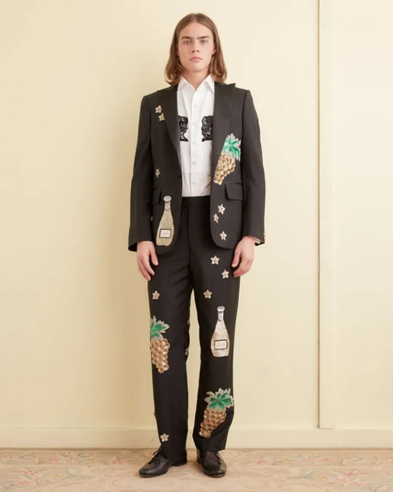 Suiting<BODE Arbane Tuxedo Jacket Black