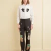 Trousers & Pants<BODE Arbane Tuxedo Trousers Black