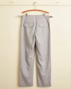 Trousers & Pants<BODE Argent Stripe Trousers - 31 Grey