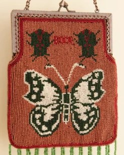 Accessories<BODE Athalia Beaded Bag - Brown/Multi