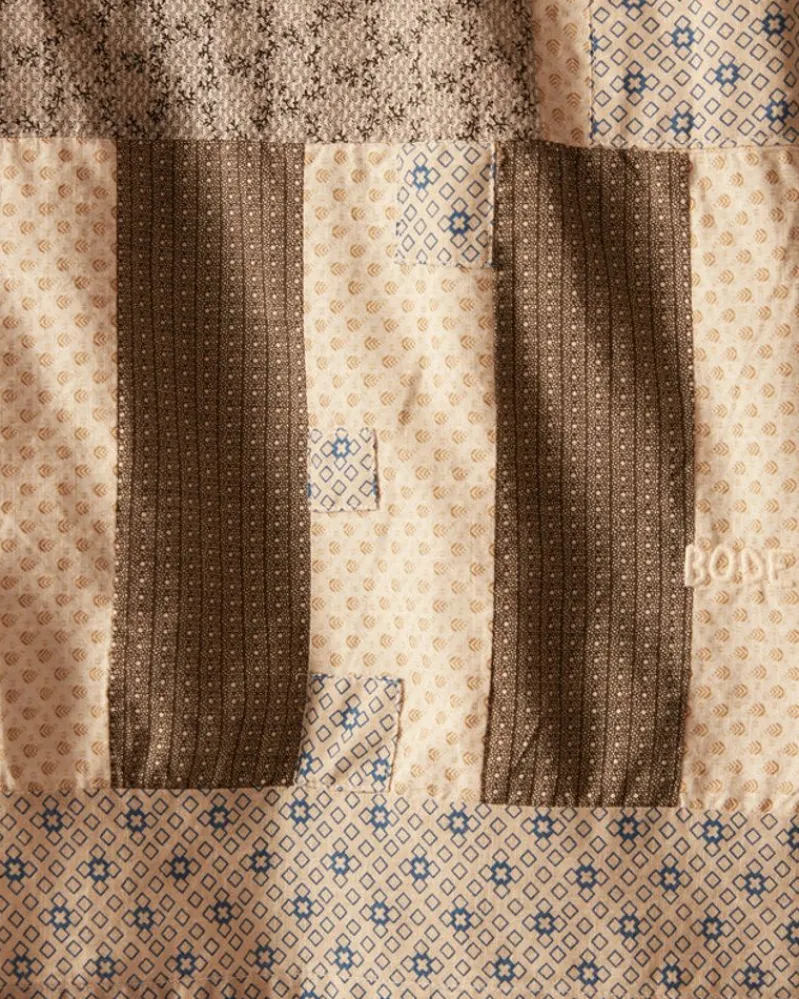 Shirts<BODE Bar Quilt Short Sleeve Shirt