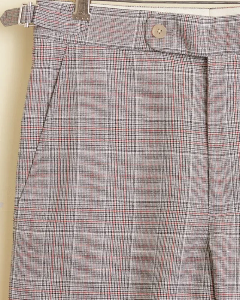 Trousers & Pants<BODE Battery Plaid Trousers - 28 Multi