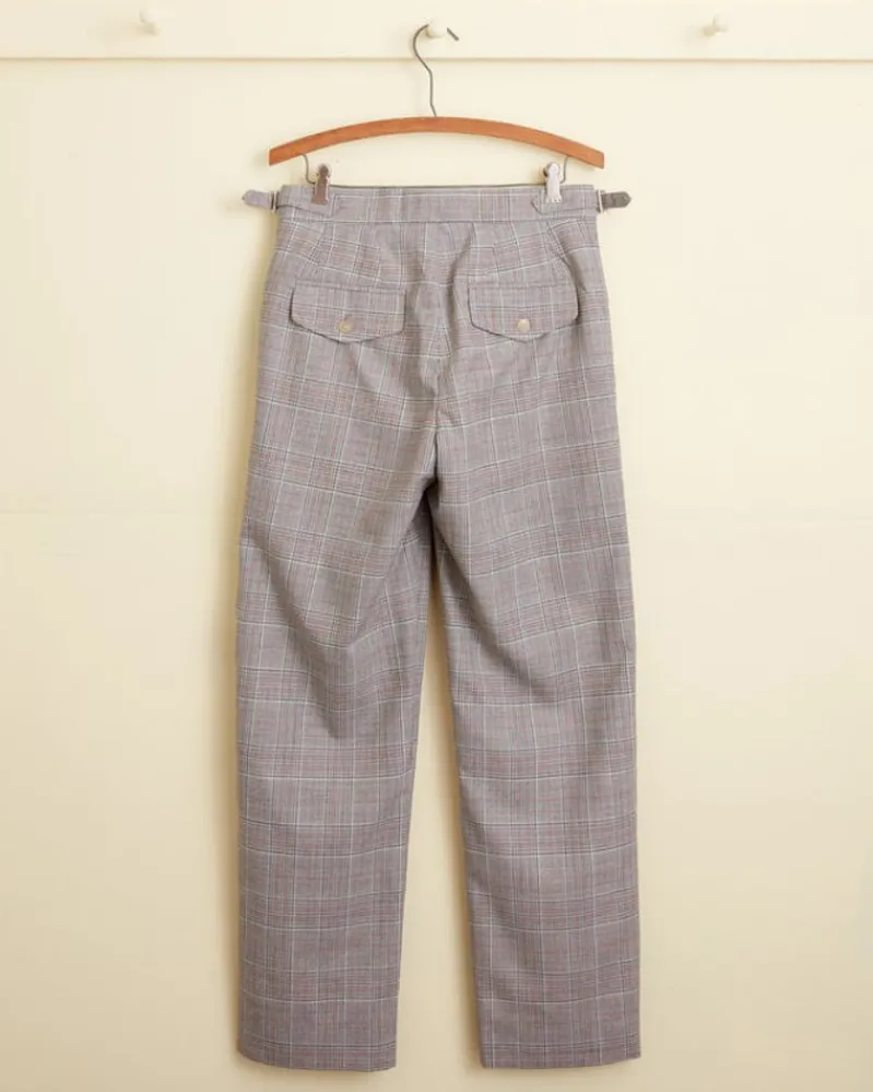 Trousers & Pants<BODE Battery Plaid Trousers - 28 Multi