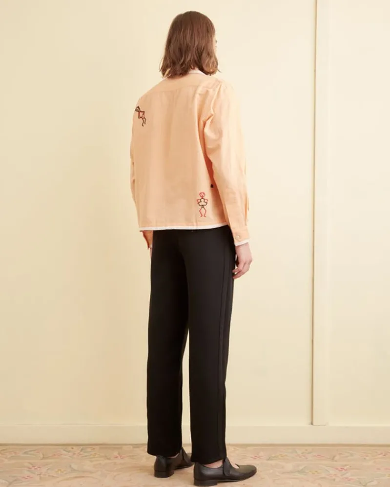 Shirts<BODE Beaded Blackjack Long Sleeve Shirt Sherbet