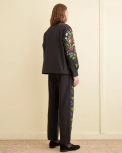Outerwear<BODE Beaded Concord Pullover Black
