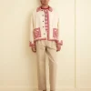 Outerwear<BODE Beaded Flora Jacket Cream