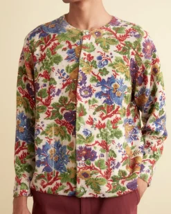 Knitwear<BODE Beaded Floral Cardigan Multi