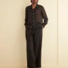 Shirts<BODE Beaded Framboise Long Sleeve Shirt Black/Multi