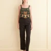 Tops<BODE Beaded Paddock Sampler Tank Green/Multi