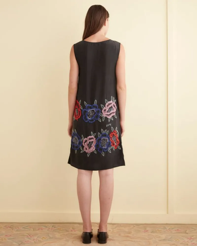 Dresses<BODE Beaded Poppy Tunic Black