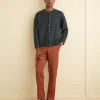 Knitwear<BODE Beaded Solid Cardigan Blue