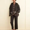 Tops<BODE Beaded Tropicbird Shirt Black