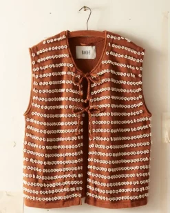 Knitwear<BODE Beaded Vest Brown