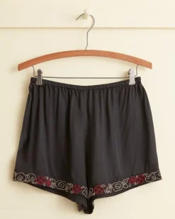 Shorts<BODE Beaded Yarrow Shorts Black