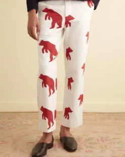 Trousers & Pants<BODE Bear Applique Trousers