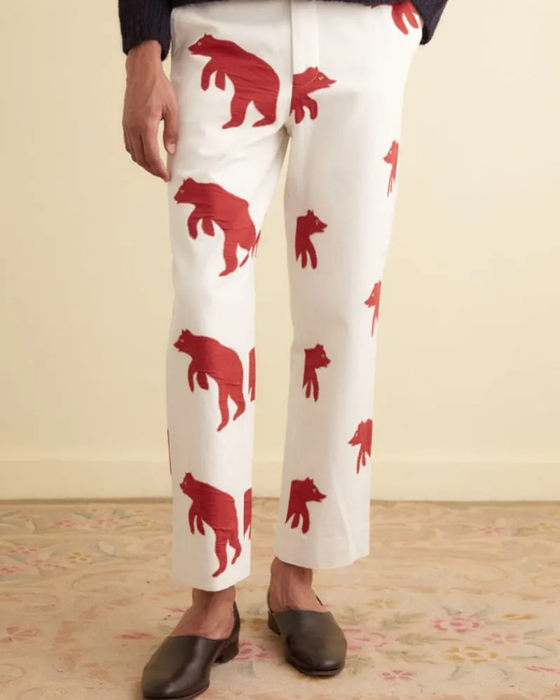 Trousers & Pants<BODE Bear Applique Trousers