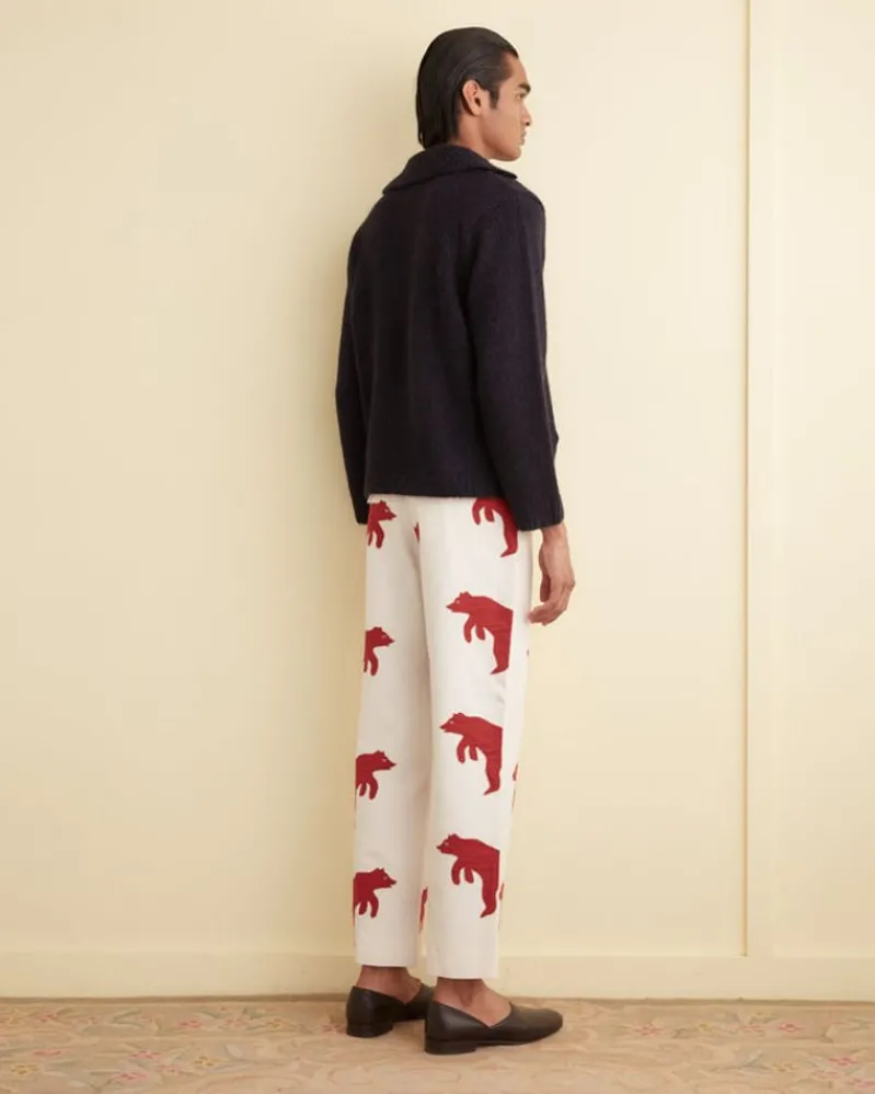Trousers & Pants<BODE Bear Applique Trousers
