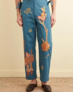 Trousers & Pants<BODE Bell Flower Trousers