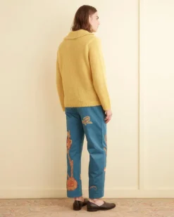 Trousers & Pants<BODE Bell Flower Trousers