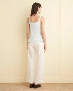Cut And Sew<BODE Berkshires Tank - Light Blue