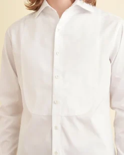 Shirts<BODE Bib Tuxedo Shirt White