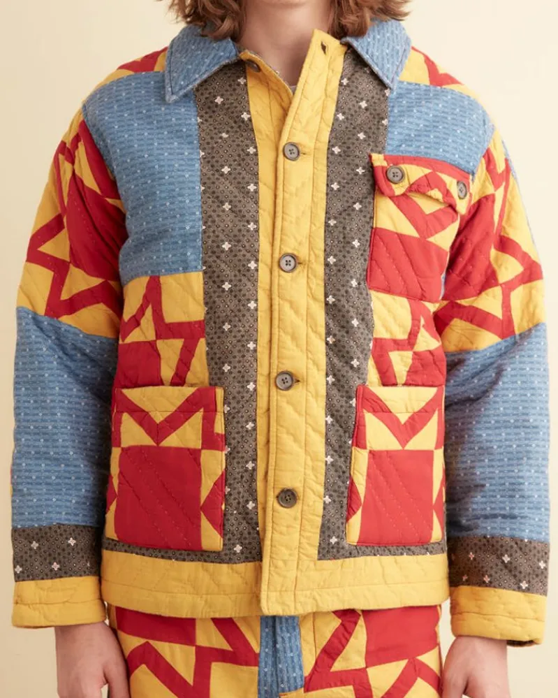 Outerwear<BODE Blazing Star Quilt Jacket