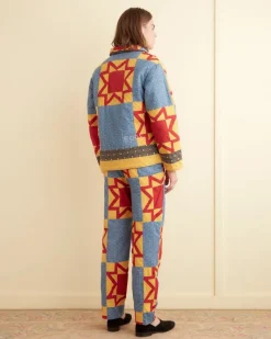 Outerwear<BODE Blazing Star Quilt Jacket
