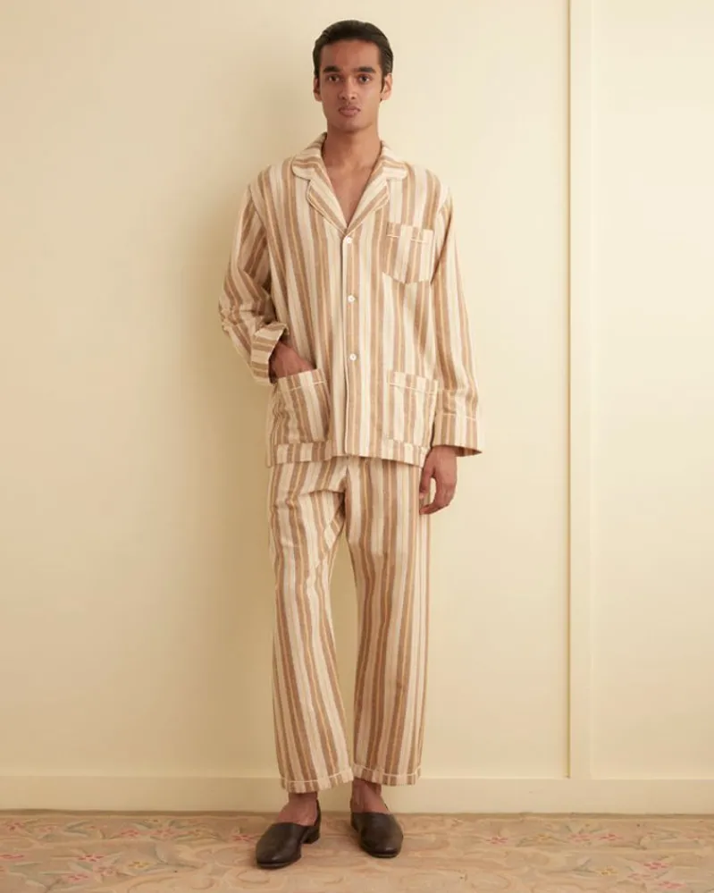 Shirts<BODE Blonde Stripe Overshirt Yellow