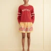 Shorts<BODE Blooming Border Shorts Yellow