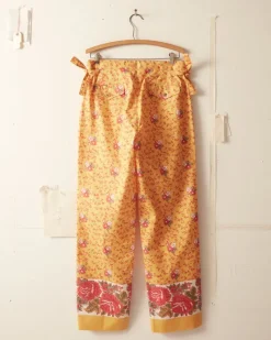 Trousers & Pants<BODE Blooming Border Trousers Yellow