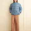 Outerwear<BODE Blue Burlington Puffer Jacket