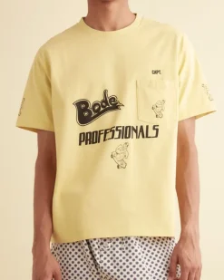 Cut & Sew<BODE Professionals Tee Yellow