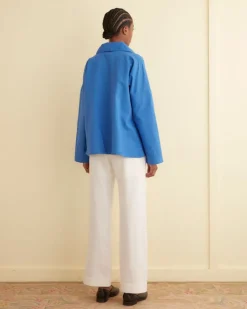 Tops<BODE Bonnie Shirt Indigo