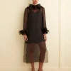 Dresses<BODE Boo Ruffle Gown Black