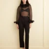 Tops<BODE Boo Ruffle Top Black
