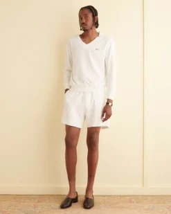 Cut & Sew<BODE Boston Terry Sweatshorts Cream