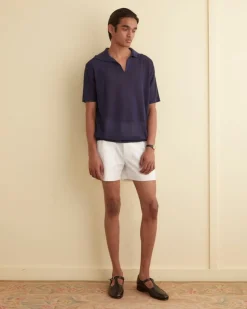 Shirts<BODE Boxy Polo Navy