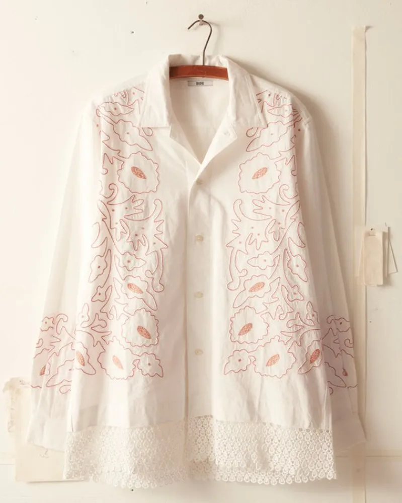 Shirts<BODE Braided Couching Long Sleeve Shirt