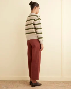 Knitwear<BODE Brewster Cardigan /Green Tan