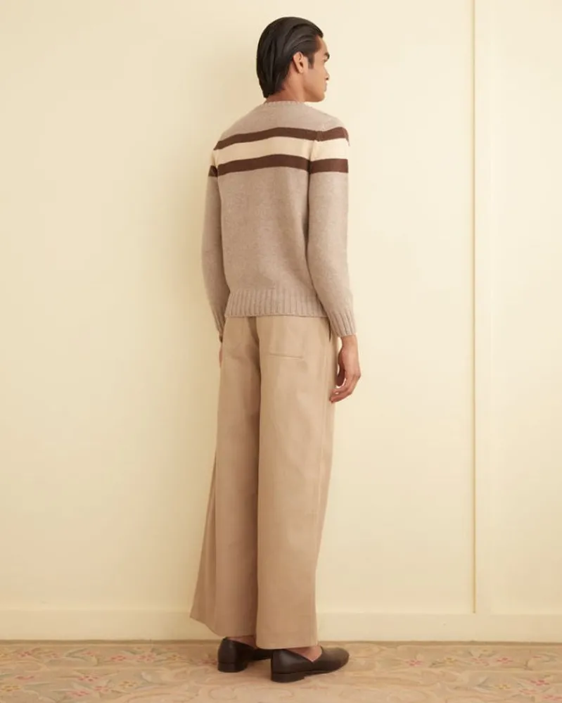 Knitwear<BODE Brewster V-Neck Tan