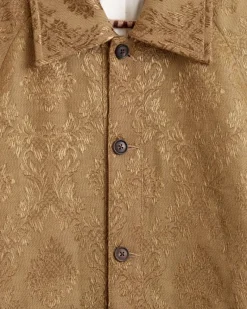 Outerwear<BODE Brocade Coat - Xxs Olive