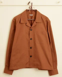 Shirts<BODE Brushed Bronze Long Sleeve Shirt Brown