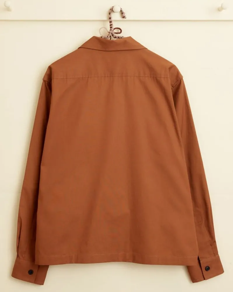 Shirts<BODE Brushed Bronze Long Sleeve Shirt Brown