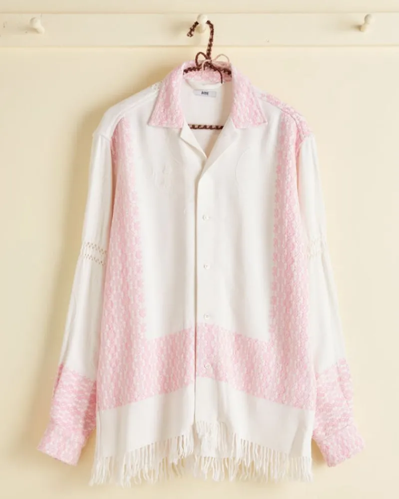 Shirts<BODE Bubblegum Spiral Long Sleeve Shirt - Xs/S Multi