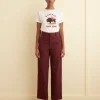 Cut And Sew<BODE Buffalo Tee Cream