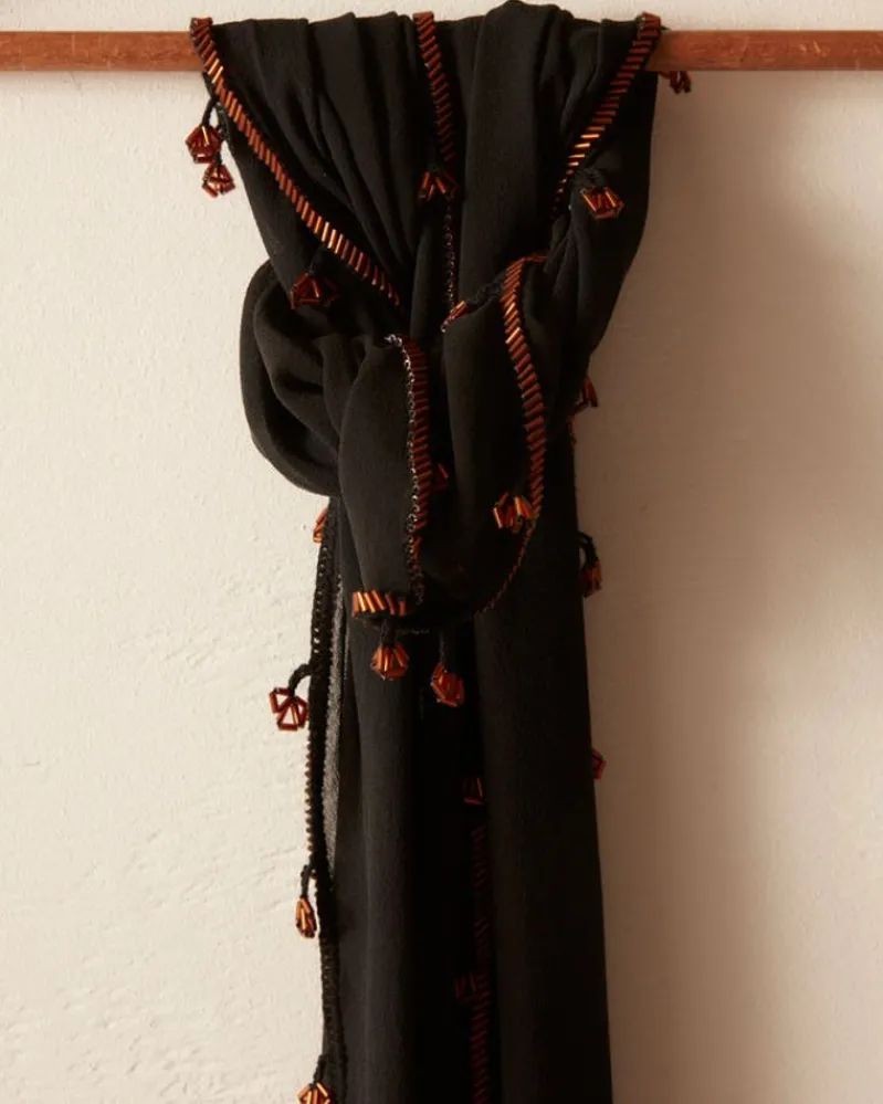 Accessories<BODE Bugle Bead Trim Scarf
