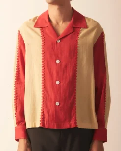 Shirts<BODE Bunting Stripe Long Sleeve Shirt