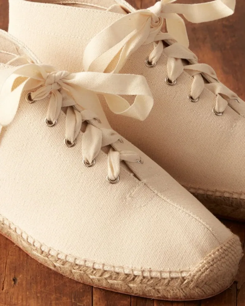 Shoes<BODE Canvas High-Top Espadrille