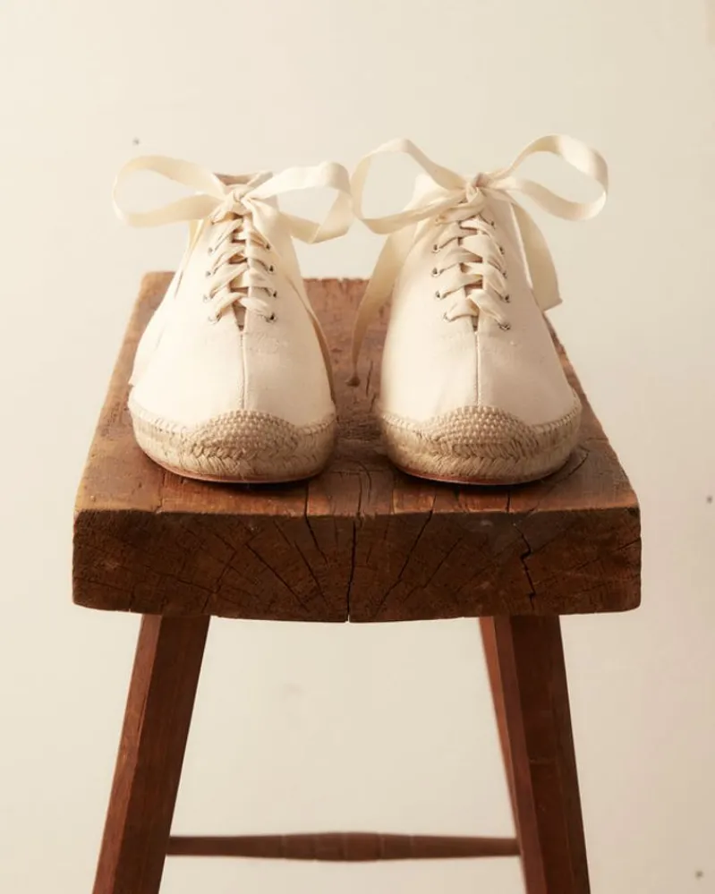 Shoes<BODE Canvas High-Top Espadrille
